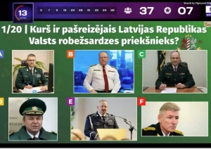 Latvijas skolēni parāda zināšanas Valsts robežsardzes erudīcijas spēlē Nr.2
