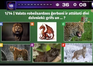 Latvijas skolēni parāda zināšanas Valsts robežsardzes erudīcijas spēlē Nr.5
