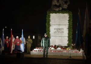 Valsts robežsardzes koledžas personāls piedalījās piemiņas pasākumā Rēzeknē Nr.4