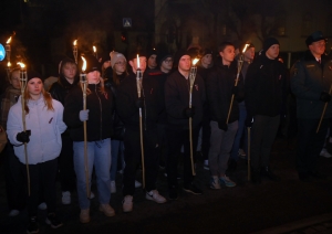 Valsts robežsardzes koledžas personāls piedalījās piemiņas pasākumā Rēzeknē Nr.5