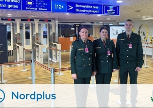 Valsts robežsardzes koledžas studējošie īstenoja mācību praksi Igaunijā Nr.1