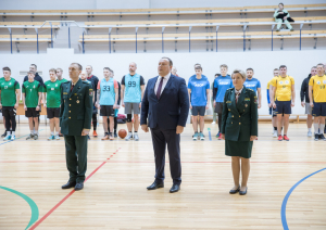 Robežsargi sacentās Valsts robežsardzes basketbola čempionātā
