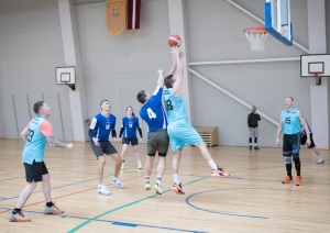 Robežsargi sacentās Valsts robežsardzes basketbola čempionātā