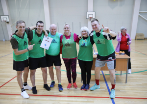 Valsts robežsardzes koledžā personālu vieno sports! Nr.2