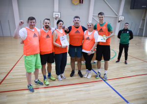 Valsts robežsardzes koledžā personālu vieno sports! Nr.4