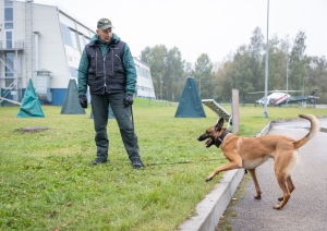 Ukrainas robežsardzes vadība apmeklēja Valsts robežsardzes koledžu Nr.2