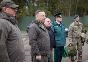 Ukrainas robežsardzes vadība apmeklēja Valsts robežsardzes koledžu Nr.3