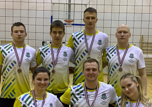 Valsts robežsardzes koledžas komanda piedalījās volejbola turnīrā