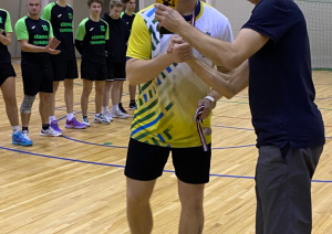 Valsts robežsardzes koledžas komanda piedalījās volejbola turnīrā