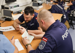 Valsts robežsardzes koledžā norisinājās apmācības Valsts policijas amatpersonām