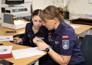 Valsts robežsardzes koledžā norisinājās apmācības Valsts policijas amatpersonām