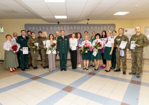 Valsts robežsardzes koledžā aizvadīta svinīga sanāksme foto