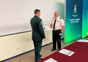 Valsts robežsardzes koledžā aizvadīta svinīga sanāksme foto