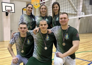 Valsts robežsardzes koledžas komanda izcīnīja godalgoto 2.vietu Nr.1