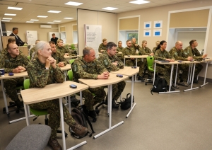 Valsts robežsardzes koledžā norisinājās dokumentu viltojumu atklāšanas apmācības foto