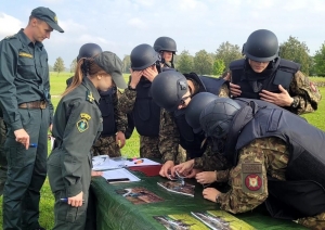 Valsts robežsardzes koledža piedalījās patriotiskās audzināšanas pasākumā "Karoga svētki" Nr.2