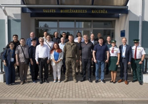 Valsts robežsardzes koledža uzņēma delegāciju Nr.1