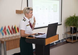 Valsts robežsardzes koledža uzņēma delegāciju Nr.5
