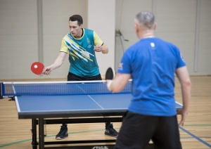 Valsts robežsardzes 2024.gada čempionāts iesākas ar sacensībām galda tenisā