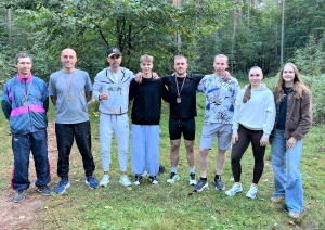 Valsts robežsardzes vieglatlētikas krosā uzvar Daugavpils komanda foto