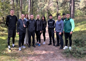 Valsts robežsardzes vieglatlētikas krosā uzvar Daugavpils komanda foto