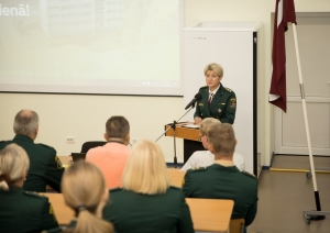 Valsts robežsardzes koledžā svinīgi atzīmē jauno mācību gada sākumu Nr.1