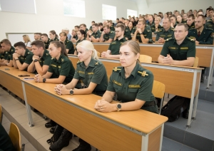 Valsts robežsardzes koledžā svinīgi atzīmē jauno mācību gada sākumu Nr.3