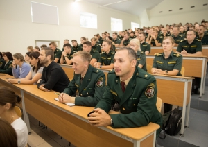 Valsts robežsardzes koledžā svinīgi atzīmē jauno mācību gada sākumu Nr.4