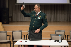 Norvēģijas Policijas universitātes koledžas pārstāvji pirmo reizi piedalās  Valsts robežsardzes koledžas konferencē