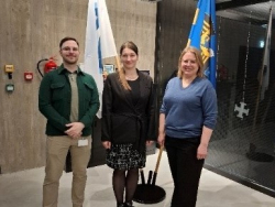 Erasmus+ personāla mobilitātes projekta “Valsts robežsardzes koledžas personāla mobilitāte 2023_2025” Nr.2023-1-LV01-KA131-HED-000114584 foto