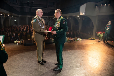 Valsts robežsardzes koledžas sadarbības partneri piedalās Valsts robežsardzes 105.gadadienas svinībās