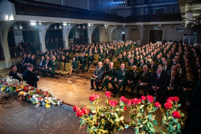 Valsts robežsardzes koledžas sadarbības partneri piedalās Valsts robežsardzes 105.gadadienas svinībās