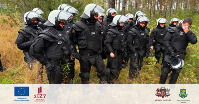 Projekta informatīvais foto