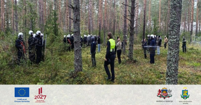 Projekta informatīvais foto