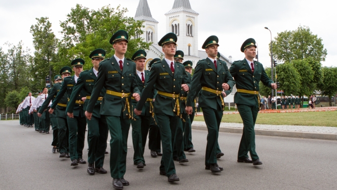 Valsts robežsardzes koledžas pilna laika studējošo 19.izlaidums un nepilna laika studējošo 12.izlaidums