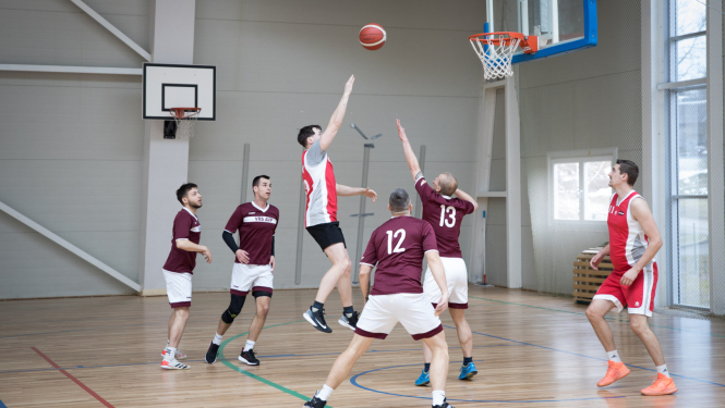 Valsts robežsardzes čempionāta sacensības basketbolā - informatīvais foto