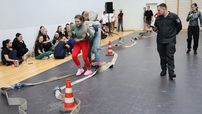 Valsts robežsardzes koledžā tikās izglītības iestāžu Studējošo pašpārvaldes