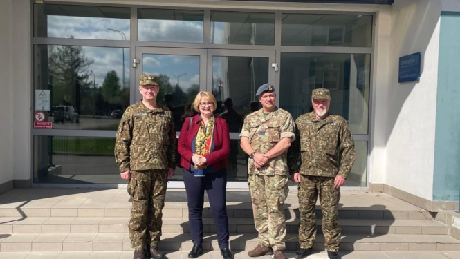 Valsts robežsardzes koledžā viesojās delegācija 