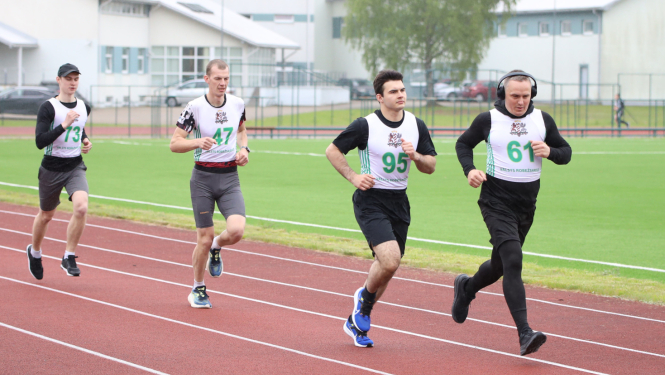 Valsts robežsardzes čempionāta sacensības vieglatlētikas krosā