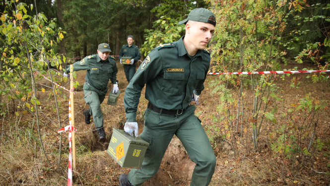Valsts robežsardzes XXI robežsargu norīkojumu sacensības