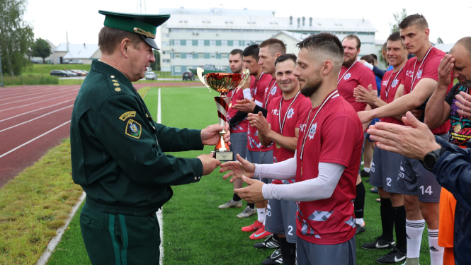 Iekšlietu ministrijas atklātā čempionāta sacensības futbolā