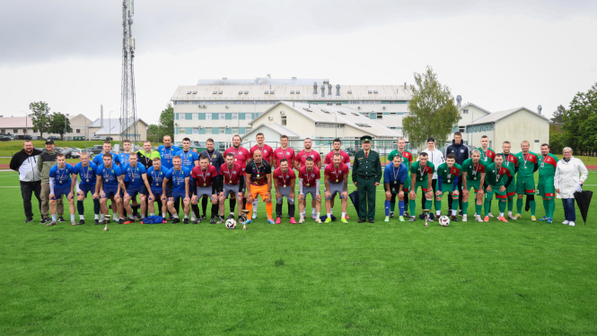 Iekšlietu ministrijas atklātā čempionāta sacensības futbolā