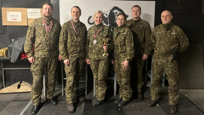 Robežsargi izcīna godalgas šaušanas čempionātā