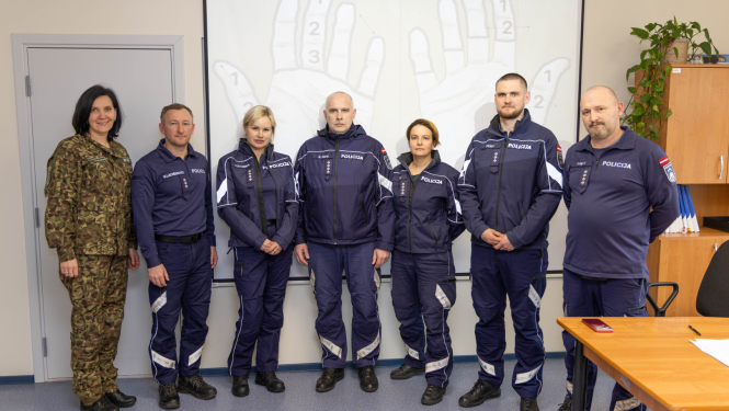 Valsts robežsardzes koledžā notika Valsts policijas amatpersonu apmācības