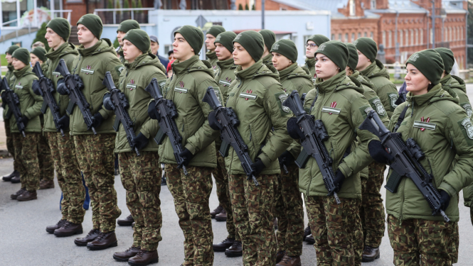 Valsts robežsardzes koledžas kadeti deva zvērestu - 07.08.2025