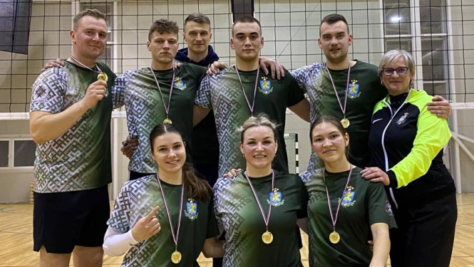 RTU Rēzeknes akadēmijas volejbola turnīrs jauktajām komandām (vīrieši un sievietes), kurā piedalījās arī Valsts robežsardzes koledžas komanda.
