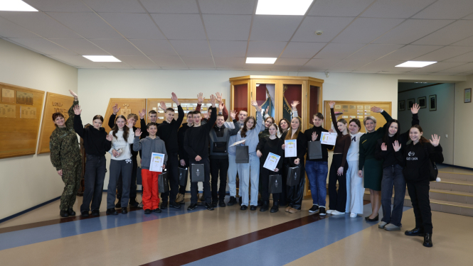 30. janvārī Valsts robežsardzes koledža uzņēma skolēnus no Ludzas 2. vidusskolas un Viļakas vidusskolas