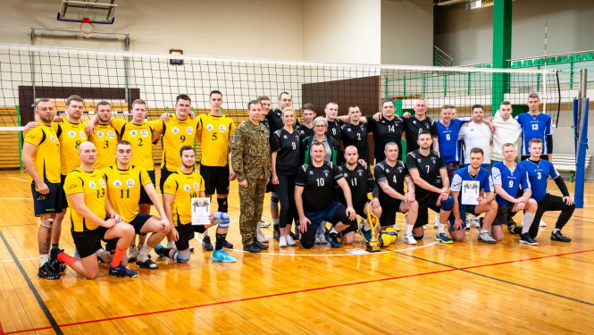 Valsts robežsardzes volejbola sacensībās uzvar Daugavpils pārvalde