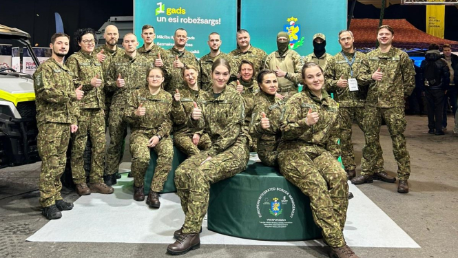 Valsts robežsardzes koledža piedalījās izglītības izstādē “Skola 2026”