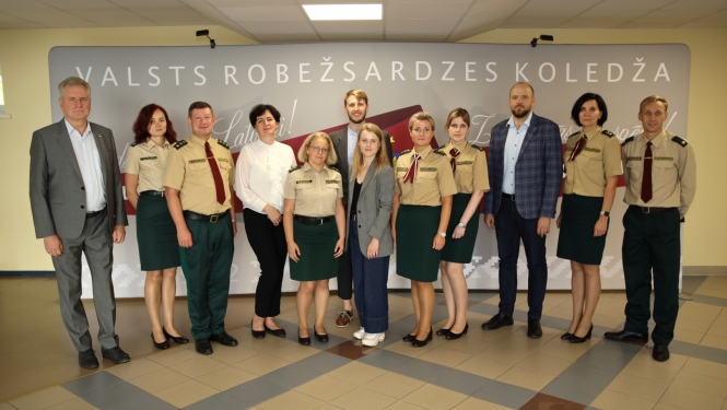 Valsts robežsardzes koledžā norisinājās studiju novērtēšanas ekspertu vizīte Nr.3